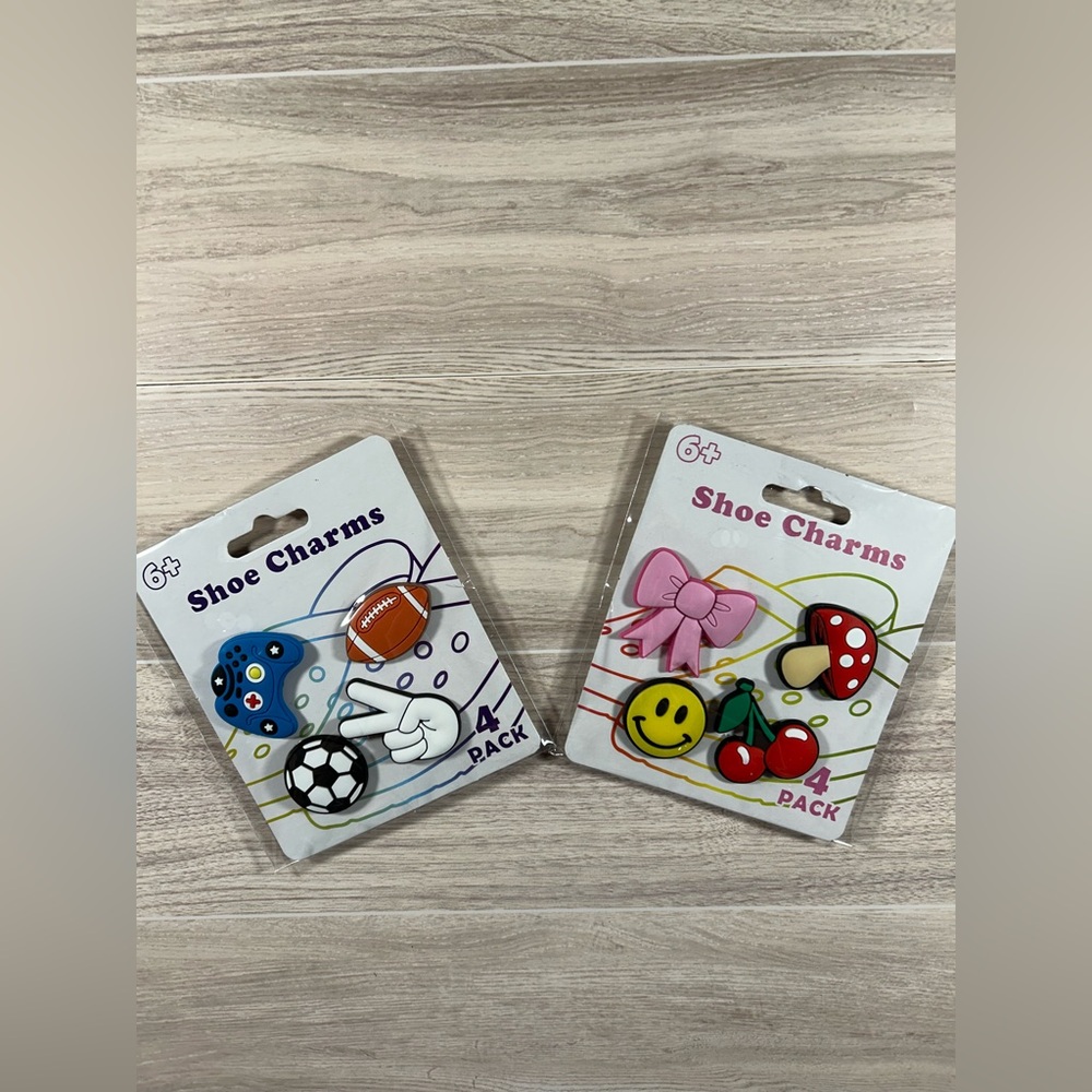 Shoe Charms Duo Set Boys & Girls Fun